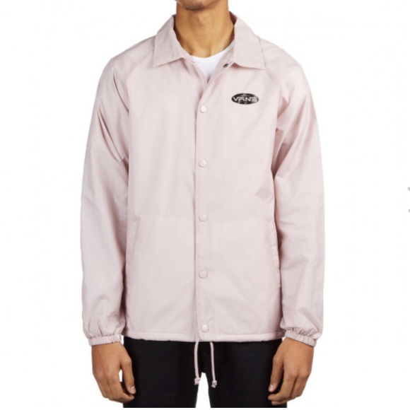 vans jacket pink